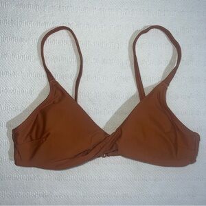 Aerie Twist Front Bikini Top Womens XS Beach Swim Vacation Pool